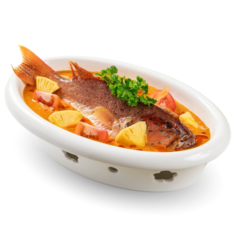 Pineapple Curry Fish