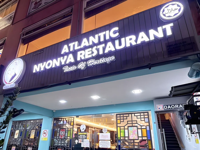 Atlantic Nyonya @ Melaka Raya — third branch, 2021